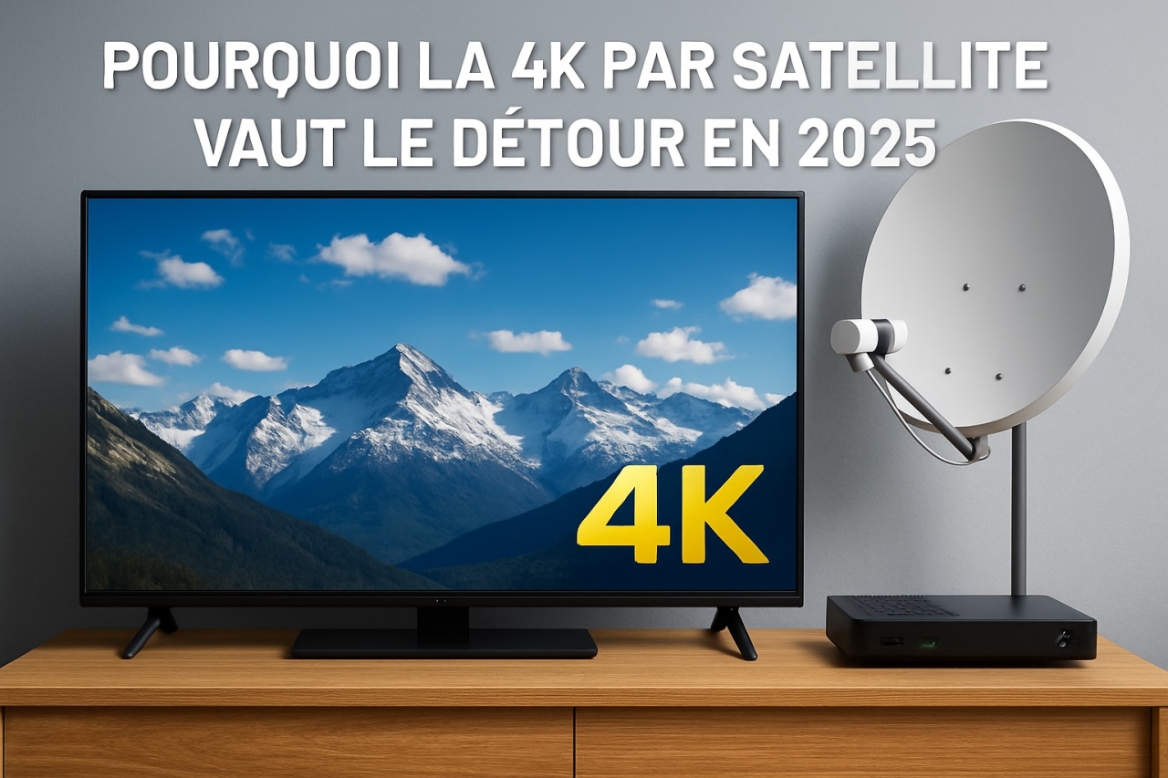 Pourquoi la 4K par satellite vaut le détour en 2025 ?