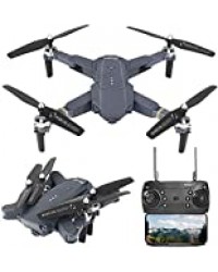 3T6B Drone avec Caméra, Drone avec Passage de Souris Amélioré, Antenne Fixe à 4 Axes, Antenne HD, Rotation à 360 °, Transmission FPV en Temps Réel (HJ-30)