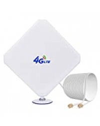 4G Antenne SMA Amplificateur De Signal à Haut Gain 35dBi 3G/4G LTE Antenne 4G réseau avec connecteur SMA pour Modem Routeur USB AirCard Huawei Mobile Huawei E398 B525 E5175 B310