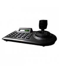 ACAMPTAR 4D 4 Axes Ptz Manette Ptz Controleur Clavier Rs485 Pelco-D/P avec Ecran LCD pour Analogique Securite CCTV Vitesse Dome Ptz Camera (Prise Europeenne)