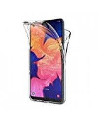 AICEK Coque Samsung Galaxy M10 / Samsung Galaxy A10, 360°Full Body Transparente Silicone Coque pour Samsung Galaxy M10 Housse Silicone Etui Case (6,2 Pouces)