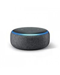 Amazon Echo Dot Tissu anthracite + Amazon Music Unlimited (6 mois GRATUITS avec renouvellement automatique)