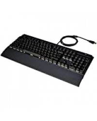 AmazonBasics Clavier gamer mécanique programmable | Rétroéclairage LED RGB, configuration FR (AZERTY)