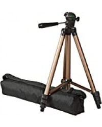 AmazonBasics Trépied ultraléger pour appareil photo avec housse - 41,90 à 127 cm