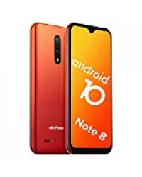 Android 10 3G Telephone Portable Debloqué Pas Cher Ulefone Note 8 Smartphone Pas Cher 2Go RAM 16Go ROM avec Fente 3 en 1, Écran de 5,5 Pouces, Triple Caméras, Face ID, Dual SIM, GPS, WiFi.