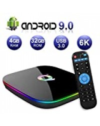 Android 7.1 TV Box, T95 S1 Smart Internet TV Box Amlogic S905W Quad Core  2Go / 16Go with Digital Display HD Ultra HD 4K Ethernet 2.4GHz WiFi H.265