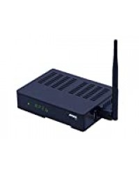 APEBOX S2 WiFi – Satellite Receiver Multistream Full HD (1080p, 1x DVB-S2, 2X USB 2.0, HDMI, LAN and WiFi USB Antenna, Card Reader CA, LED Display, IR, SPDIF, AV Cable, RS232, Youtube, DLNA and RCU)