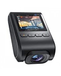 APEMAN Dashcam Discrète Caméra Embarquée Voiture, Caméra De Bord avec Écran Couleur De 1,5", Grand Angle 170°, Mode Parking, Détection De Mouvement, G‑Sensor, Enregistrement en Boucle Et WDR