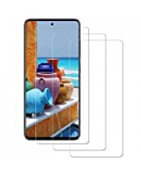 Aspiree Verre Trempé pour Samsung Galaxy A51, [3 Pack], Film Protecteur D'écran pour Samsung Galaxy A51 - Anti-Rayures - HD - Ultra Resistant Dureté 9H - sans Bulles