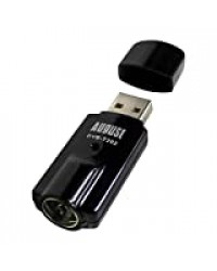August DVB-T202 Clé USB Récepteur et Enregistreur Tuner TNT (MPEG4 / H.264) – Décodeur USB Compatible Windows 10 / 8 / 7 / Vista / XP