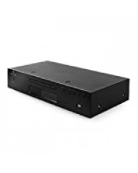 AUNA AV2-CD509 - Lecteur CD HiFi, Compatible MP3, Récepteur de Radio, Entrée USB-MP3, 40 présélections, Sorties numérique et analogique, Utilisation Confortable, Noir