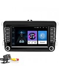 Autoradio 2 Din 7"Lecteur multimédia multimédia pour Voiture Android 8.1 Autoradio autoradio de Navigation stéréo pour WiFi GPS pour Skoda V/W Passat B6 Polo Golf