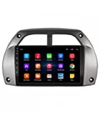 Autoradio Android 9.1 pour Toyota RAV4 2001-2006, Prise en Charge stéréo de Voiture de Navigation GPS Bluetooth/USB/SWC/FM/Google Map/multilingue,4G WiFi 2G+32G