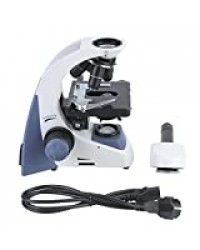 Biomicroscope 100-240V de laboratoire éducatif d'étudiants de microscope monoculaire de 40-1000X WF pour laboratoires, examens cliniques, écoles, instituts de recherche(1)