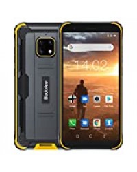 Blackview BV4900 Téléphone Portable Incassable,Écran 5,7' Batterie 5580mAh, Charge Inverse, Smartphone IP68 Étanche Antichoc Android 10 Smartphone Débloqué, 3Go+32Go(SD 128Go) NFC, GPS, Dual SIM 4G