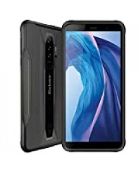 Blackview BV6300, Téléphones Portables Débloqués Android 10, 11,6 mm Corps Mince, 3 Go + 32 Go, Quadruple Caméra 13MP HDR, Smartphone IP68, 5,7'' HD +, NFC GPS Noir