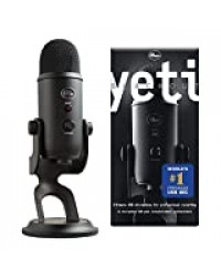 Blue Microphones Yeti Microphone USB, Blackout