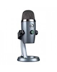 Blue Microphones Yeti Nano USB Microphone pour Enregistrement et Streaming, Gris Bleu