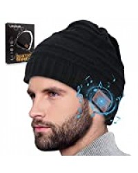 Bonnet Bluetooth Homme Femme, Idee Cadeau Homme Original, Idée Cadeau Femme Original, Bonnet Connecté Bluetooth Homme Femme Hiver, Bonnet Ecouteur Bluetooth, Cadeau Noel Homme Femme Couple Ado Garçon