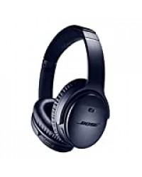 Bose Casque sans fil à réduction de bruit QuietComfort 35 II - Triple Midnight, avec Amazon Alexa Intégrée