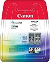 Canon PG-40/CL-41 Cartouches Multipack Noire + Couleur (Multipack plastique)