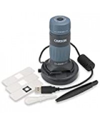 Carson zPix 300 microscope numérique USB, grossissement 86-457x | Dimension de l’écran 21 pouces/53,34 cm (MM-940)