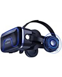 Casque VR 3D VR Lunettes de réalité virtuelle VR Casque pour Jeux et Films Virtuelle Lunettes Casque avec Autres Smartphones sous Android 4,5 à 6,0