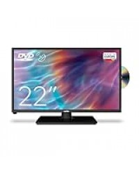 Cello 1080p C2220FSDE Téléviseur LED Full HD 22 Pouces avec Lecteur DVD Intégré et Triple Tuner DVBT2 S2 2021