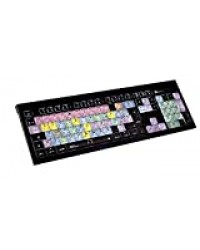 Clavier LOGICKEYBOARD Apple Final Cut Pro X - Astra Blacklit Mac/FR Azerty, Multicolore, LKB-FCPX10-AMBH-FR