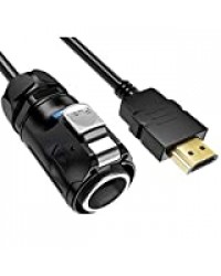 CNLINKO LP-24 Câble HDMI IP67 vers HDMI type A 10 m