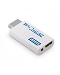 Convertisseur WII vers HDMI, Adaptateur Vidéo WII HDMI Full HD 720p ou 1080p / Sortie Audio 3,5mm