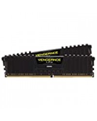 Corsair VENGEANCELPX16GB (2 x 8 Go) DDR4 3600 (Pc4-28800) C181.35V Mémoire de Bureau Noir