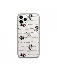 Disney Coque de Protection pour iPhone 11 Pro Max Motif Cat Figaro 001