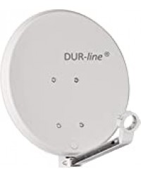 DuraSec-Line dsa 40 cm anthracite haute performance Aluminium Rigide de miroir – [Antenne Satellite, Satellite Bol, camping, balcon, mini, bateau]