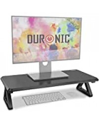 Duronic DM06-1 Réhausseur d’écran/Support pour écran d’Ordinateur/Ordinateur Portable/écran TV - Surface de 62 x 30 cm – Hauteur de 15 cm