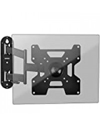 Duronic TVB1135 Support TV Mural orientable - 23 à 37 Pouces / 58 à 94 cm – VESA 200/100 / 75