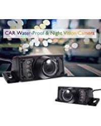 EINCAR étanche Haute définition caméra arrière de Voiture avec Grand Angle Visible, Sauvegarde Voiture Rearview caméra pour la sécurité Parking & Driving, Nice Night Vision, système de Sauvegarde véh