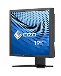 EIZO FlexScan S1934 écran Plat de PC 48, 3 cm (19") SXGA LED Noir - Écrans Plats de PC (48, 3 cm (19"), 1280 x 1024 Pixels, SXGA, LED, 14 ms, Noir)