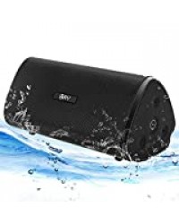 Enceinte Bluetooth 5.0 Portable AY étanche 30W Haut-Parleur Audio HD Bass Amplifiées with TWS, Micro Intégré, étanchéité IPX7, 24H d'Autonomie la Maison,Camping, l'extérieur Les Voyages.