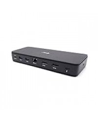 Estación de acoplamiento Thunderbolt 4 i-tec Dual DisplayPort PRO 92W 2.5GbE 2xDP Lector SD Negro
