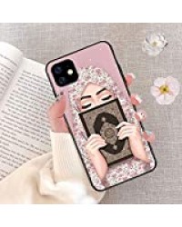 Étui en silicone de luxe pour les yeux de femme pour IPhone 11 11Pro X 5 5S 6 6S 7 8 Plus XR XS MAX Visage de fille islamique musulmane