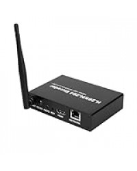 EXVIST H.265 1080P WiFi HDMI Video Encoder W/SD Card Slot Max 128G DDNS HTTP RTMP RTSP TS UDP Compatible with ONV/HK pour IPTV Live Streaming sur Youtube Facebook Vimeo etc.