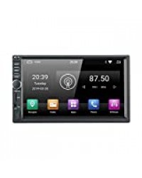 Ezonetronics Android 9.0 Autoradio stéréo pour Voiture Écran Tactile capacitif de 7 Pouces Haute définition 1024x600 Navigation GPS Bluetooth WiFi USB SD AM/FM Lecteur multimédia 2G RAM + 32G ROM