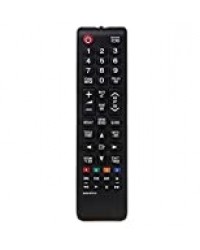 Fait Adolph Remplacer la télécommande TV AA59-00741A Télécommande for Samsung AA59-00602A AA59-00666A AA59-00496A Convient pour Smart TV