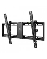 Famgizmo Support TV Mural pour téléviseur de 32-70 Pouces (80-180cm), ±15° Inclinable, VESA 100x100-600x400mm, Charge 95kg, Support Mural TV Universel pour écran Plat LED LCD Plasma et incurve