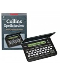 Franklin Correcteur Collins orthographe spq-109 (obtenir Compétence en orthographe. Le spq-109 Comprend contenu de la Collins Dictionnaire anglais d'orthographe et de coupure des mots. obtenir Compétence en Correction orthographe phonétique, Spell id...