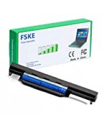 FSKE® A32-K55 Batterie pour ASUS X75V X75A K55 X55A X75VD K55A K55VD X55C K55V Notebook Battery,10.8V 5000mAh 6 cellules