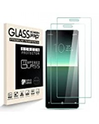 Generies HJX Verre Trempé Protecteur D'écran pour Sony Xperia 10 II [2 pièces], Dureté 9H, 2.5D Haute Définition, sans Bulle, Résistant à la Rayure Film Protecteur pour Sony Xperia 10 II