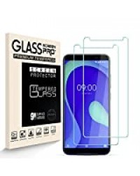 Generies HJX Verre Trempé Protecteur D'écran pour Wiko Y80 [2 pièces], Dureté 9H, 2.5D Haute Définition, sans Bulle, Résistant à la Rayure Film Protecteur pour Wiko Y80