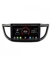 H.aetn Android 10 Lecteur autoradio GPS unité de tête stéréo Navi multimédia WiFi pour Honda CRV 2012-2015 CR-V Commande au Volant